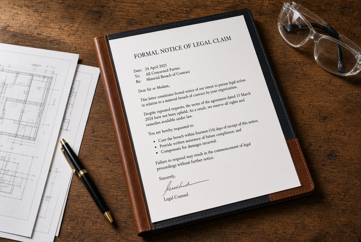 How to fire a contractor (legally & safely without getting sued)