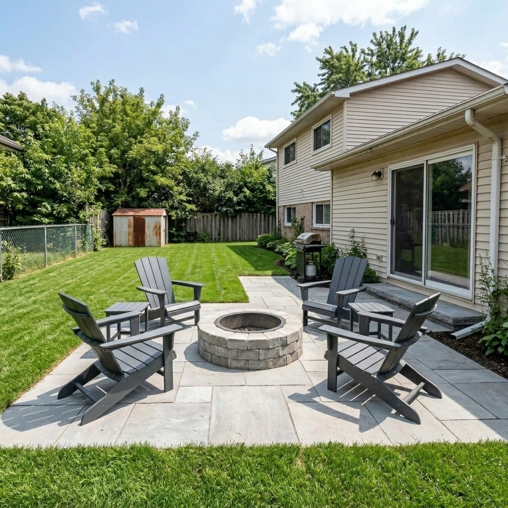 Patio materials comparison: interlock pavers vs. stamped concrete vs. natural stone